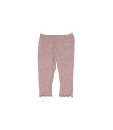 Strick-Leggings mit Lurex Rippqualität