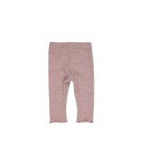 Strick-Leggings mit Lurex Rippqualität