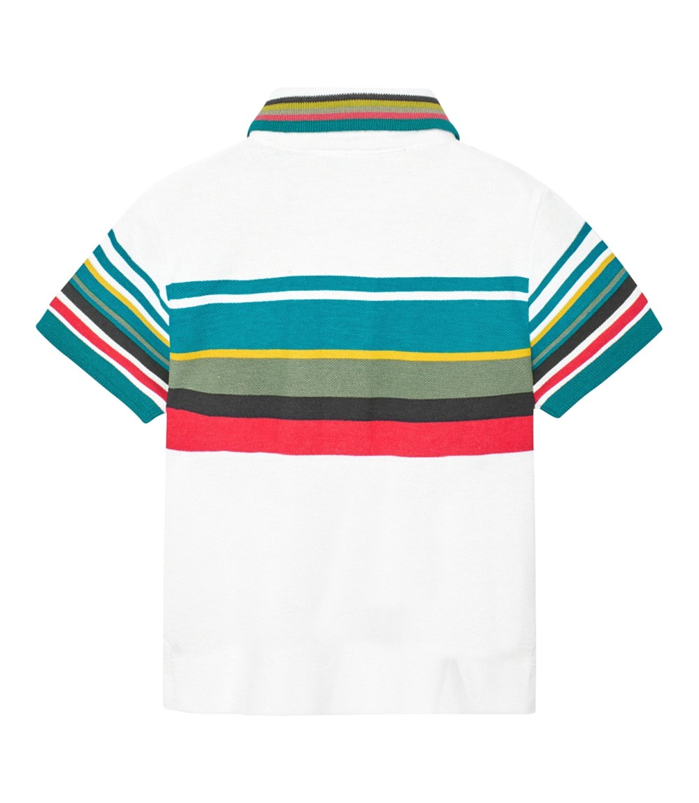 Polo-T-Shirt Streifen Piqué