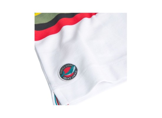 Polo-T-Shirt Streifen Piqué