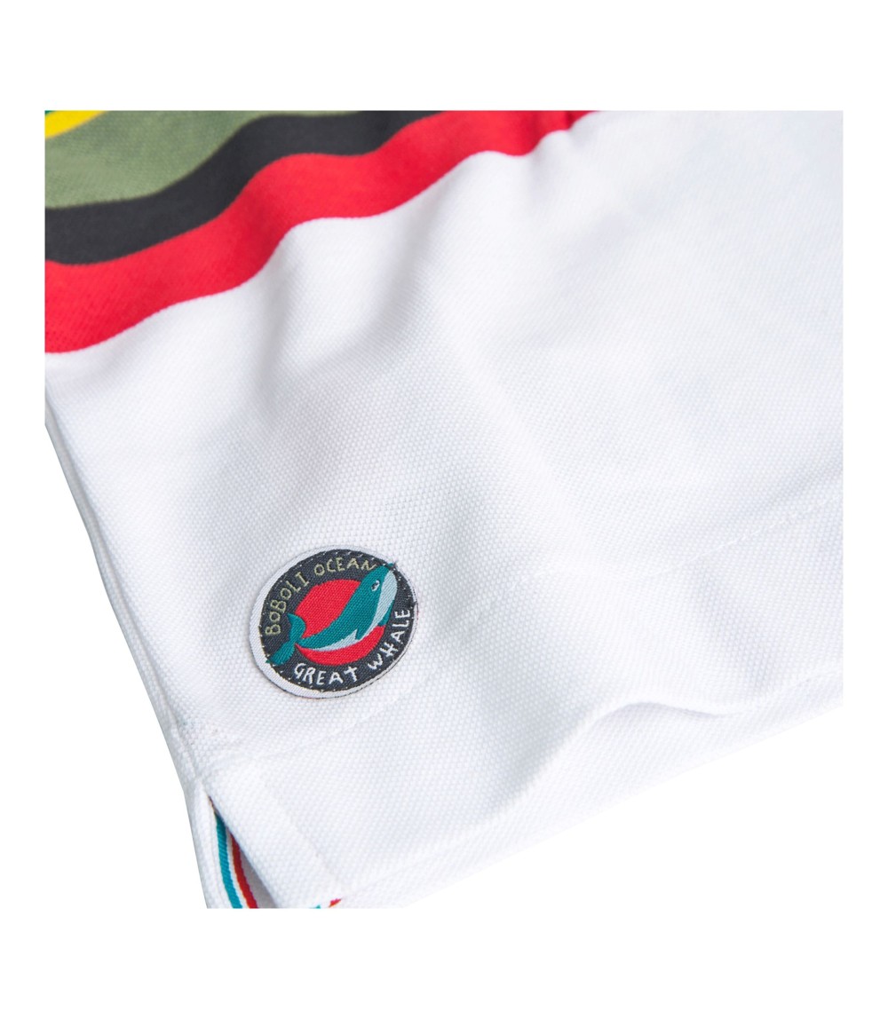 Polo-T-Shirt Streifen Piqué