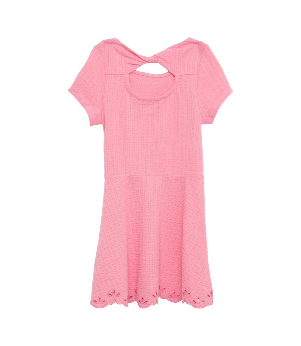 Kleid kurzarm Struktur