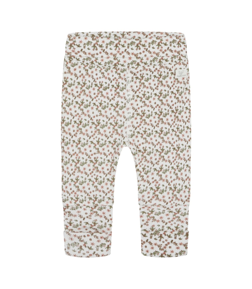 Jogginghose Blumen Rippqualität