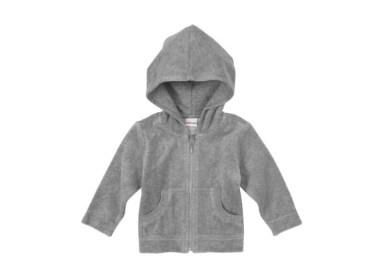 Nickijacke mit Kapuze