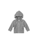 Nickijacke mit Kapuze