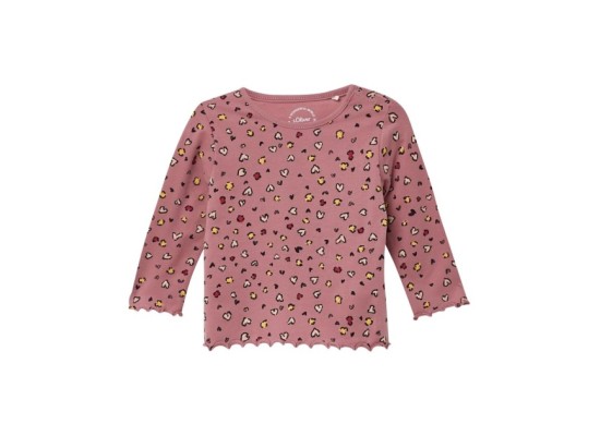 Shirt langarm Leoprint