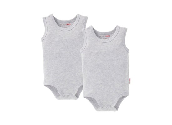 2er-Pack Bodys ohne Arm