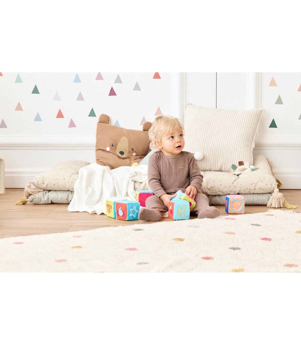 Hose mit Fuß Rippqualität