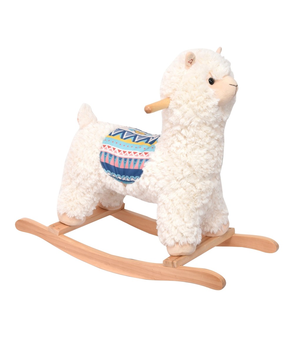 Schaukeltier Lama mit Soundfunktion
