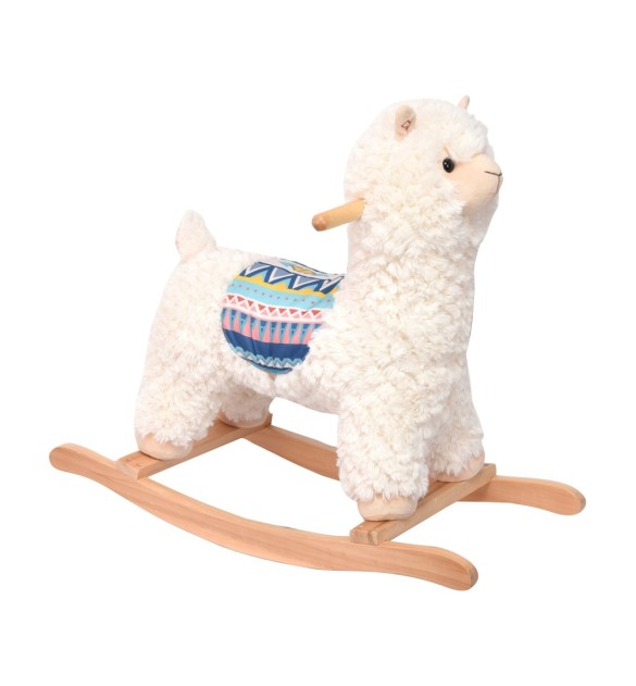 Schaukeltier Lama mit Soundfunktion