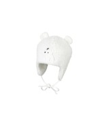 Plüschmütze mit Ohren Eisbär