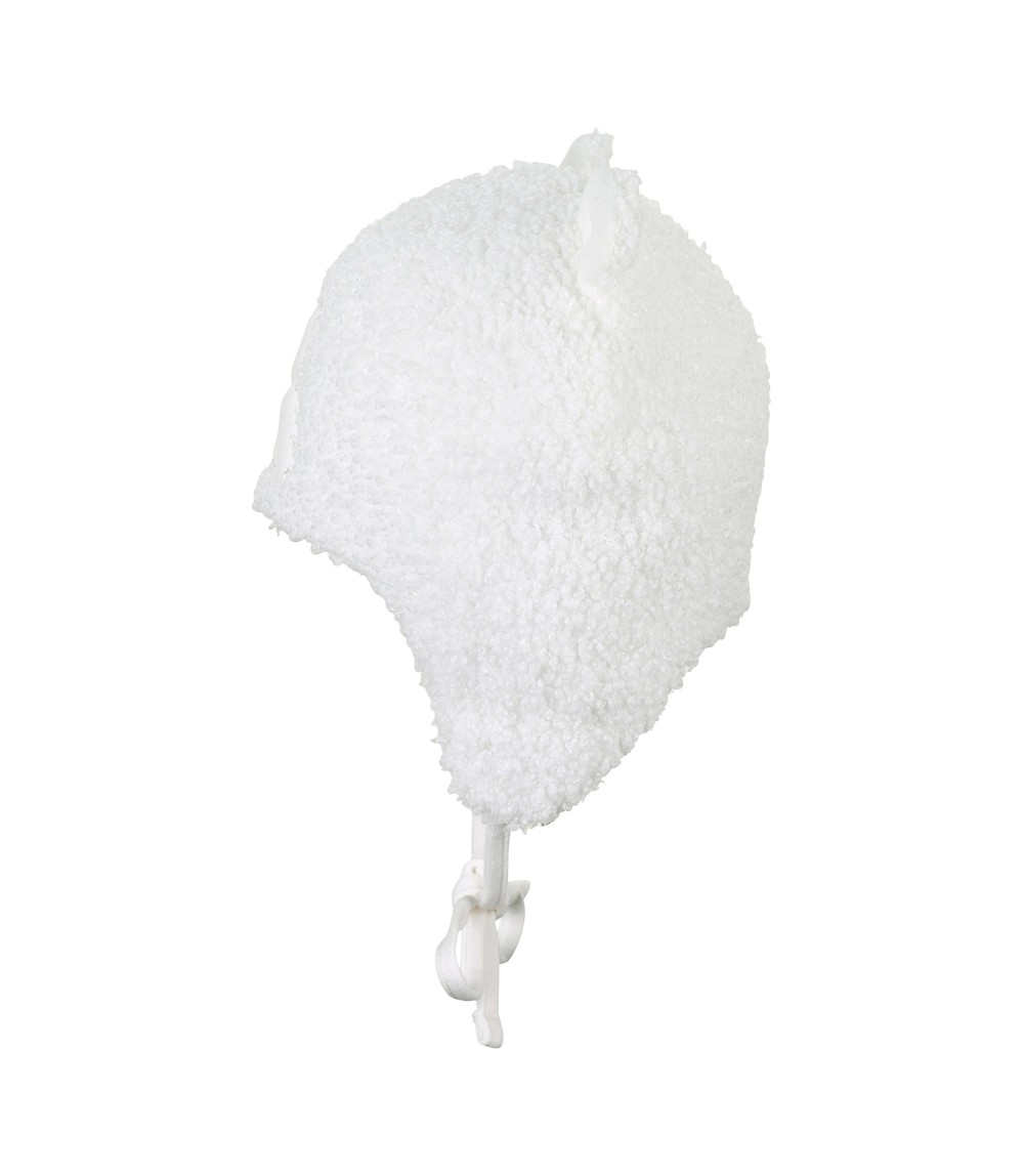 Plüschmütze mit Ohren Eisbär