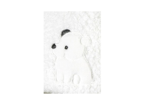 Plüschmütze mit Ohren Eisbär