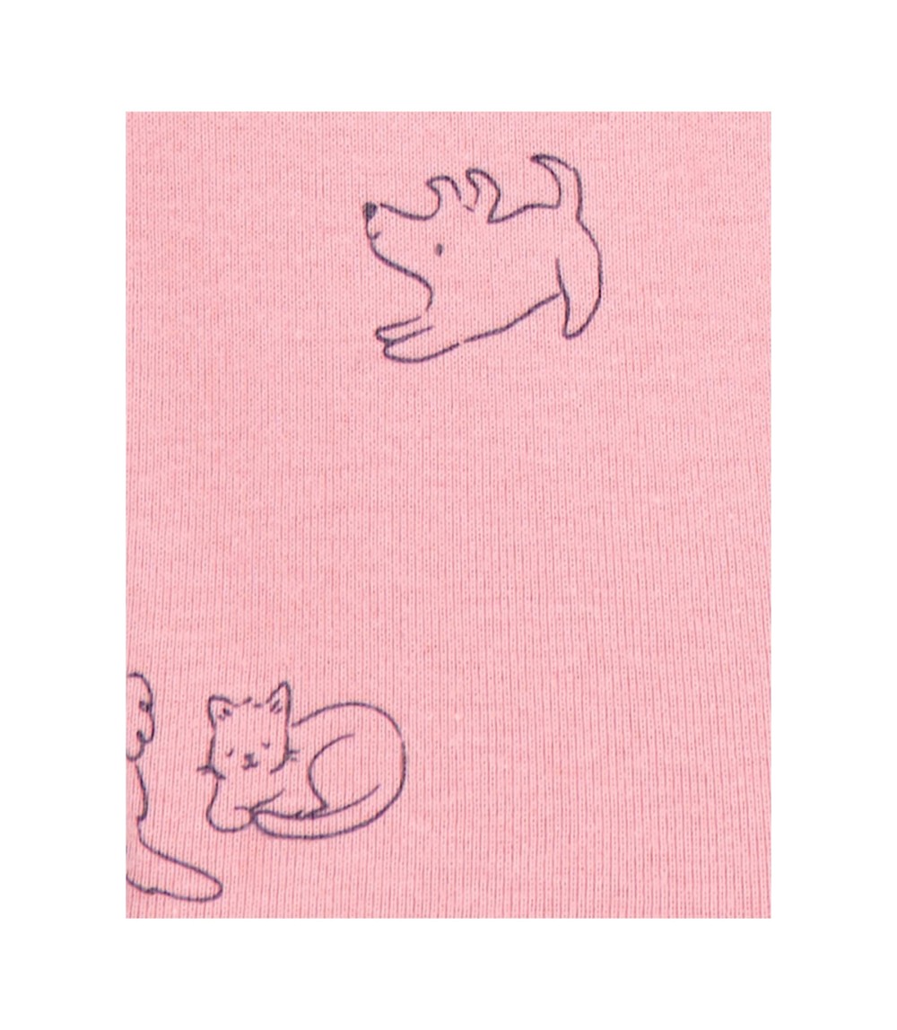 3-tlg. Set Schlafoverall mit Fuß, Body langarm und Jogginghose Ringel