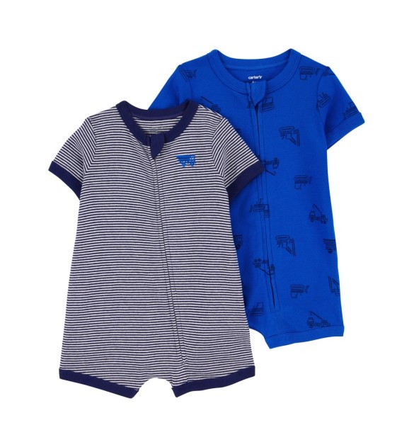 2er-Pack Spieler Frottee Ringel Fahrzeuge