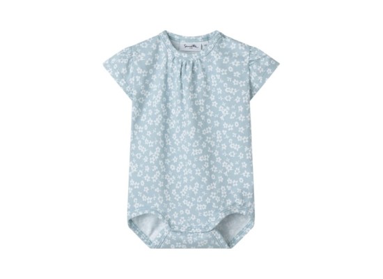 Body kurzarm Blumen