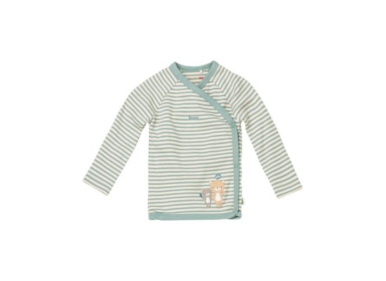 Wickelshirt langarm Ringel Bären