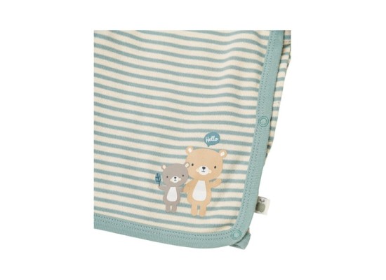 Wickelshirt langarm Ringel Bären