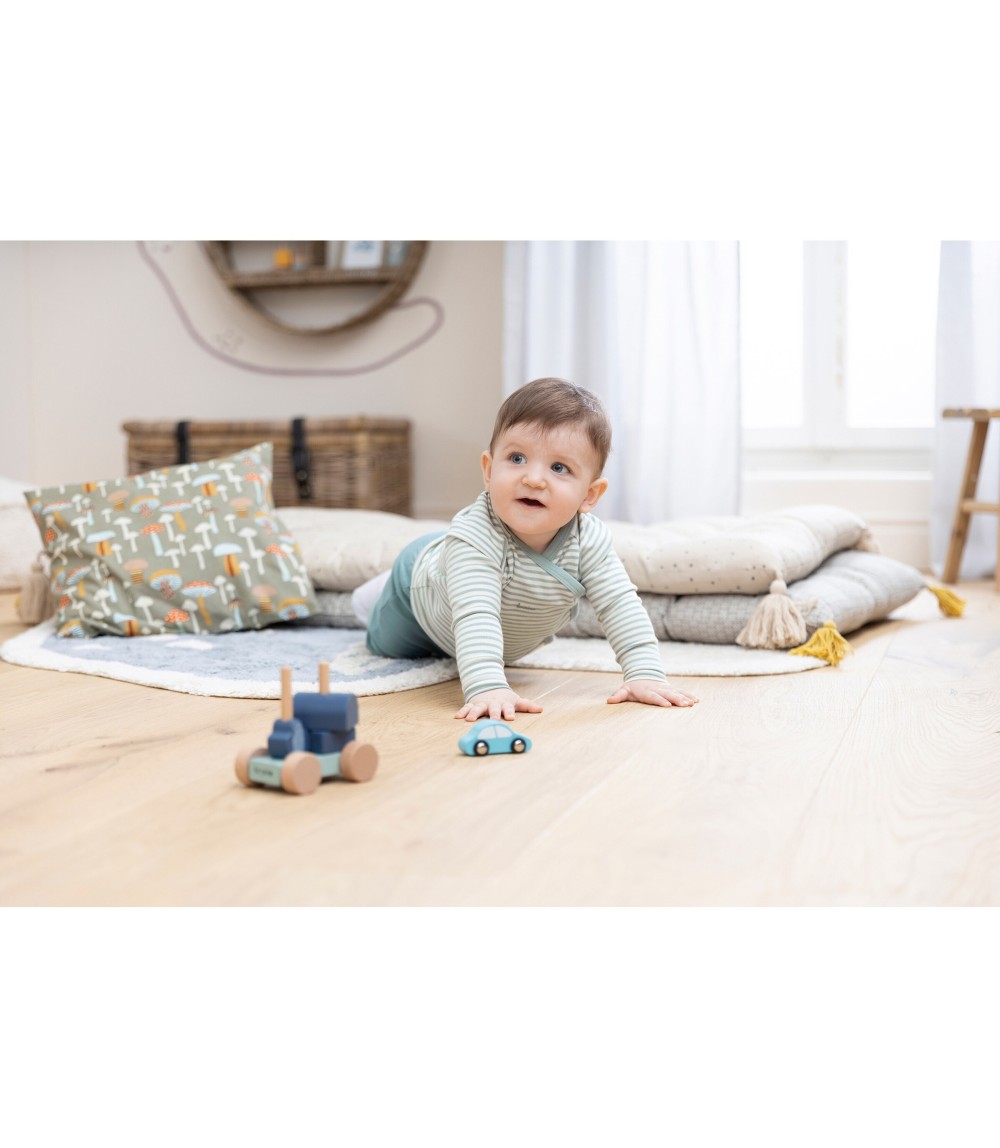 Wickelshirt langarm Ringel Bären