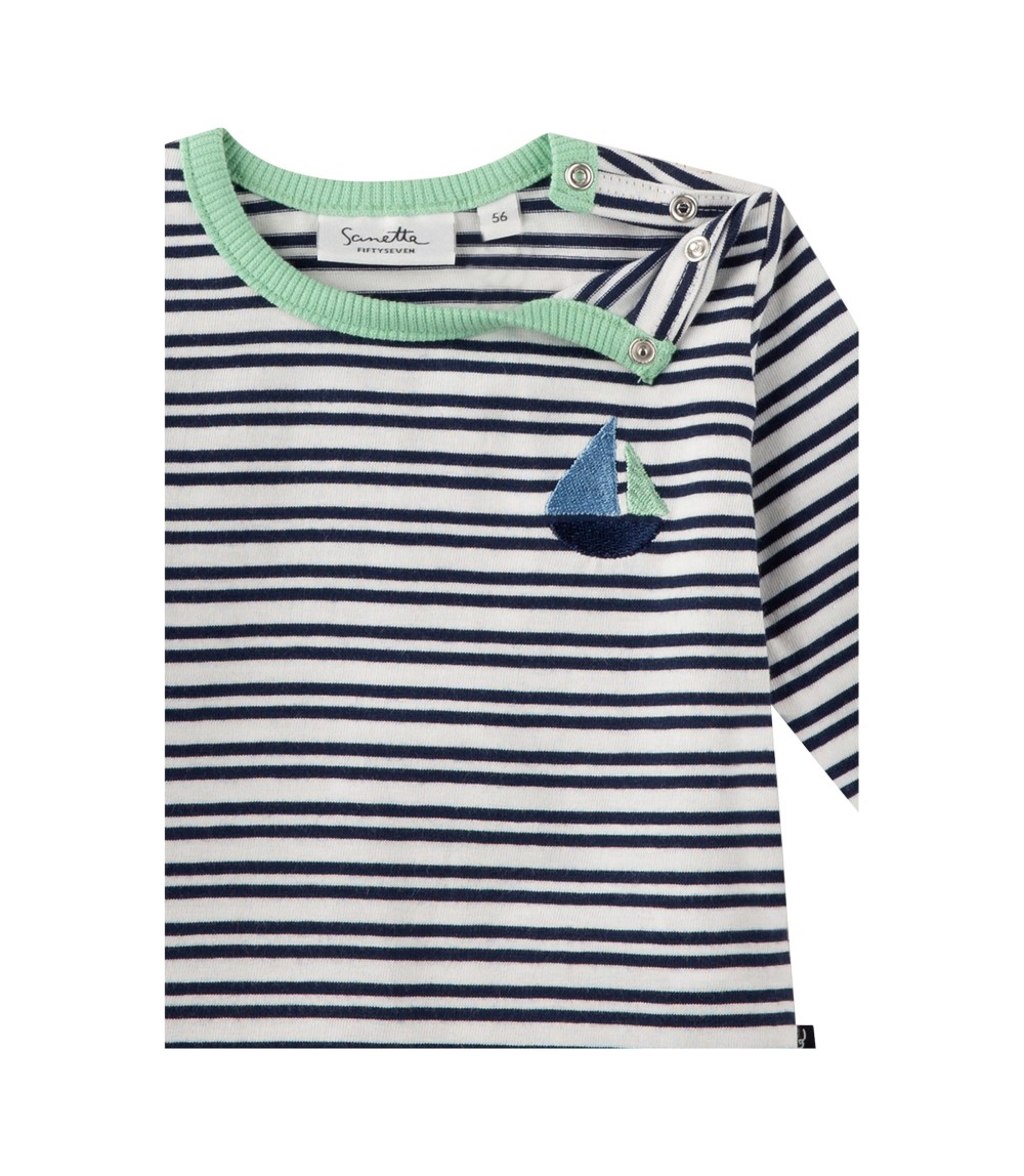 Shirt langarm Ringel Boot