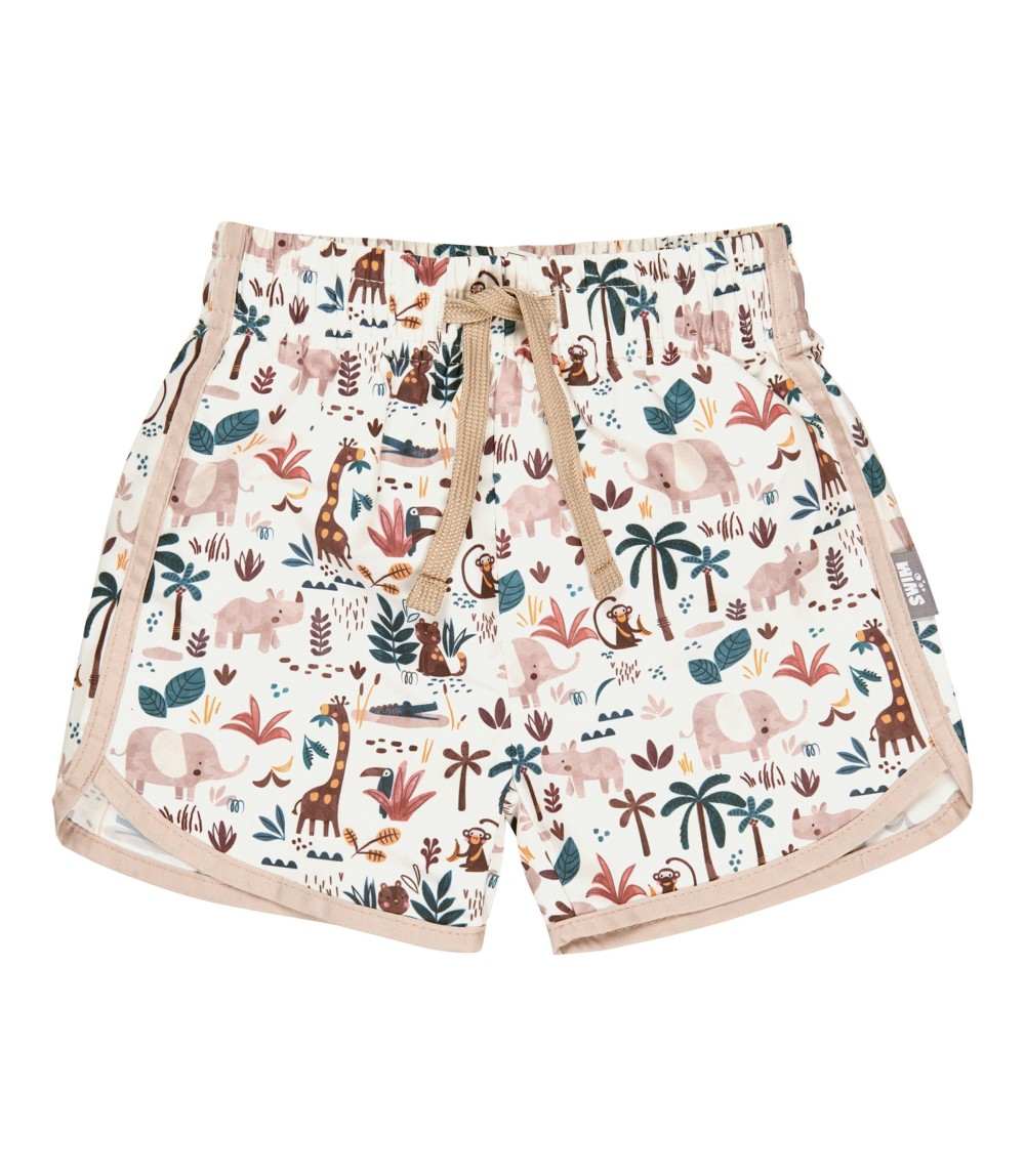 Badeshorts mit Windeleinsatz und UV-Schutz Safari