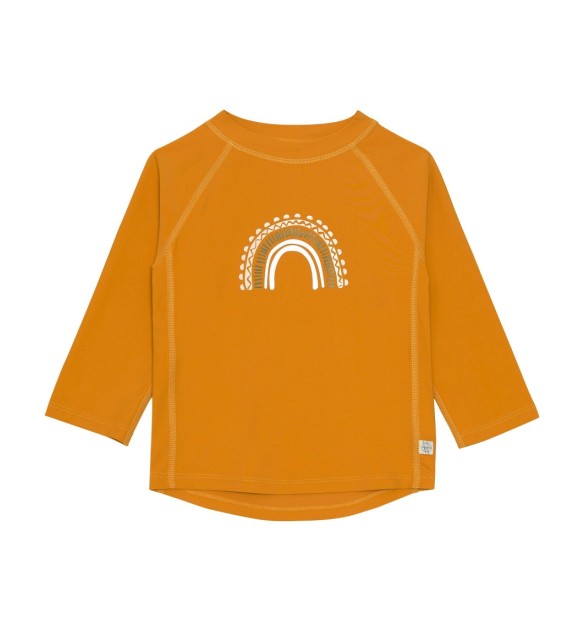 Badeshirt langarm mit UV-Schutz Regenbogen