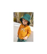 Badeshirt langarm mit UV-Schutz Regenbogen