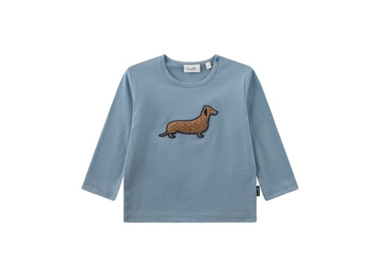 Shirt langarm Plüsch-Dackel