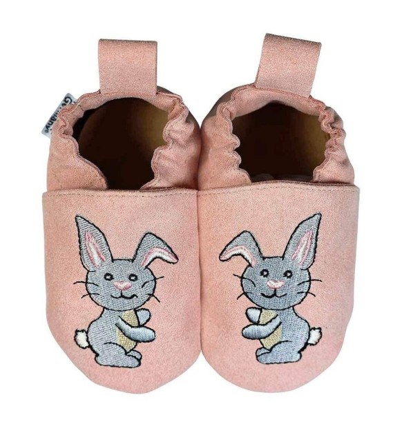 Kinderschuhe RecyStep Hase altrosa