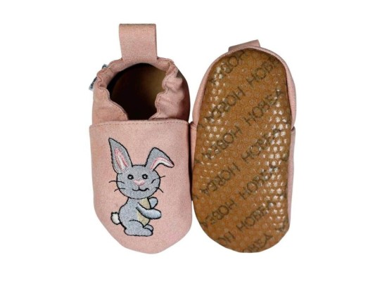 Kinderschuhe RecyStep Hase altrosa