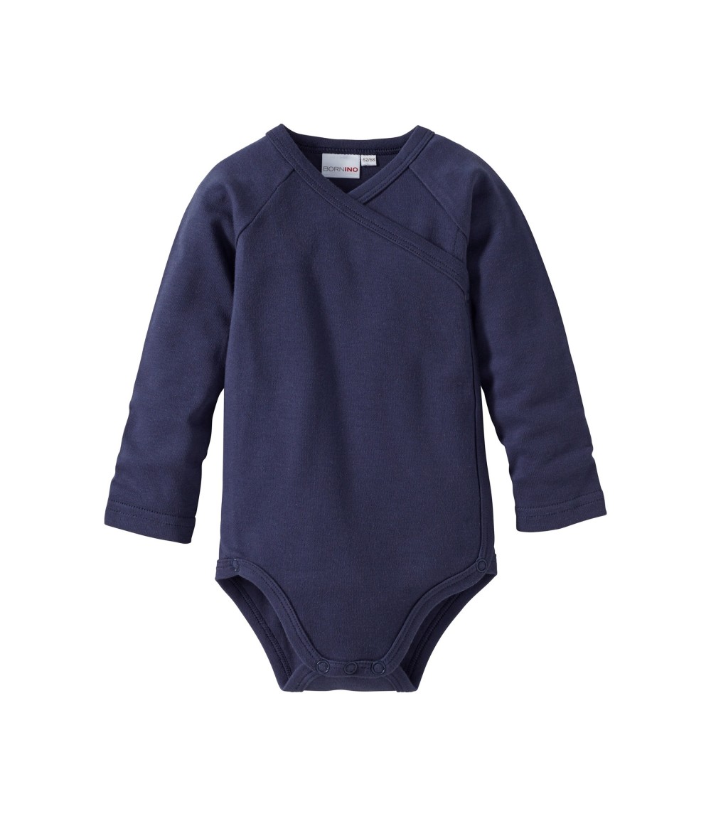 3er-Pack Wickelbodys langarm