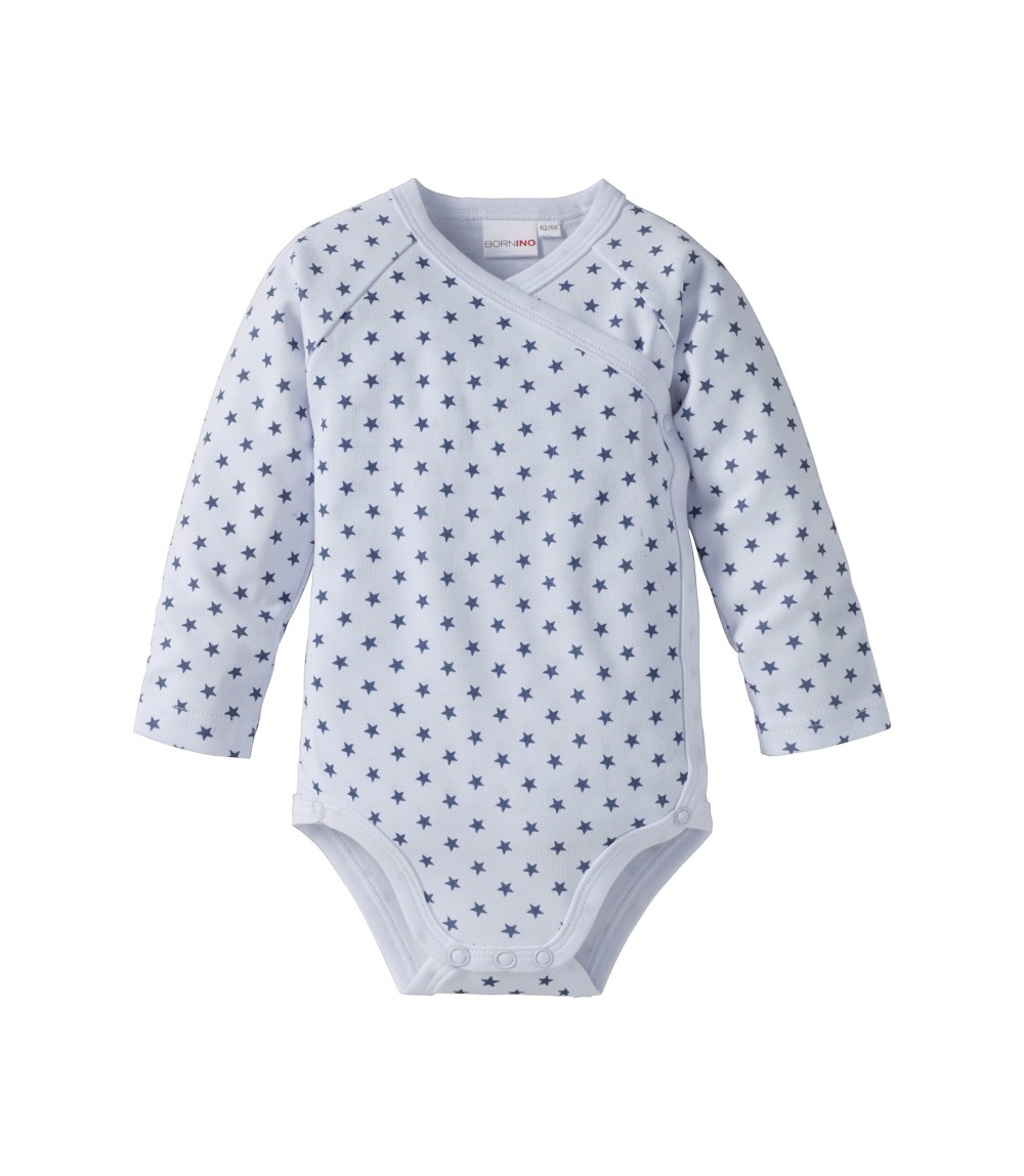 3er-Pack Wickelbodys langarm