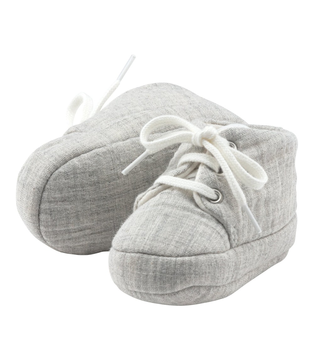 Baby-Schnürschuhe Musselin