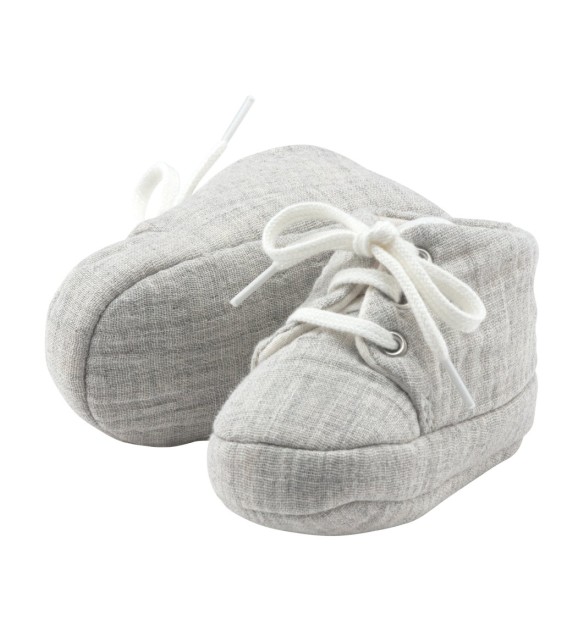 Baby-Schnürschuhe Musselin