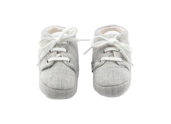 Baby-Schnürschuhe Musselin