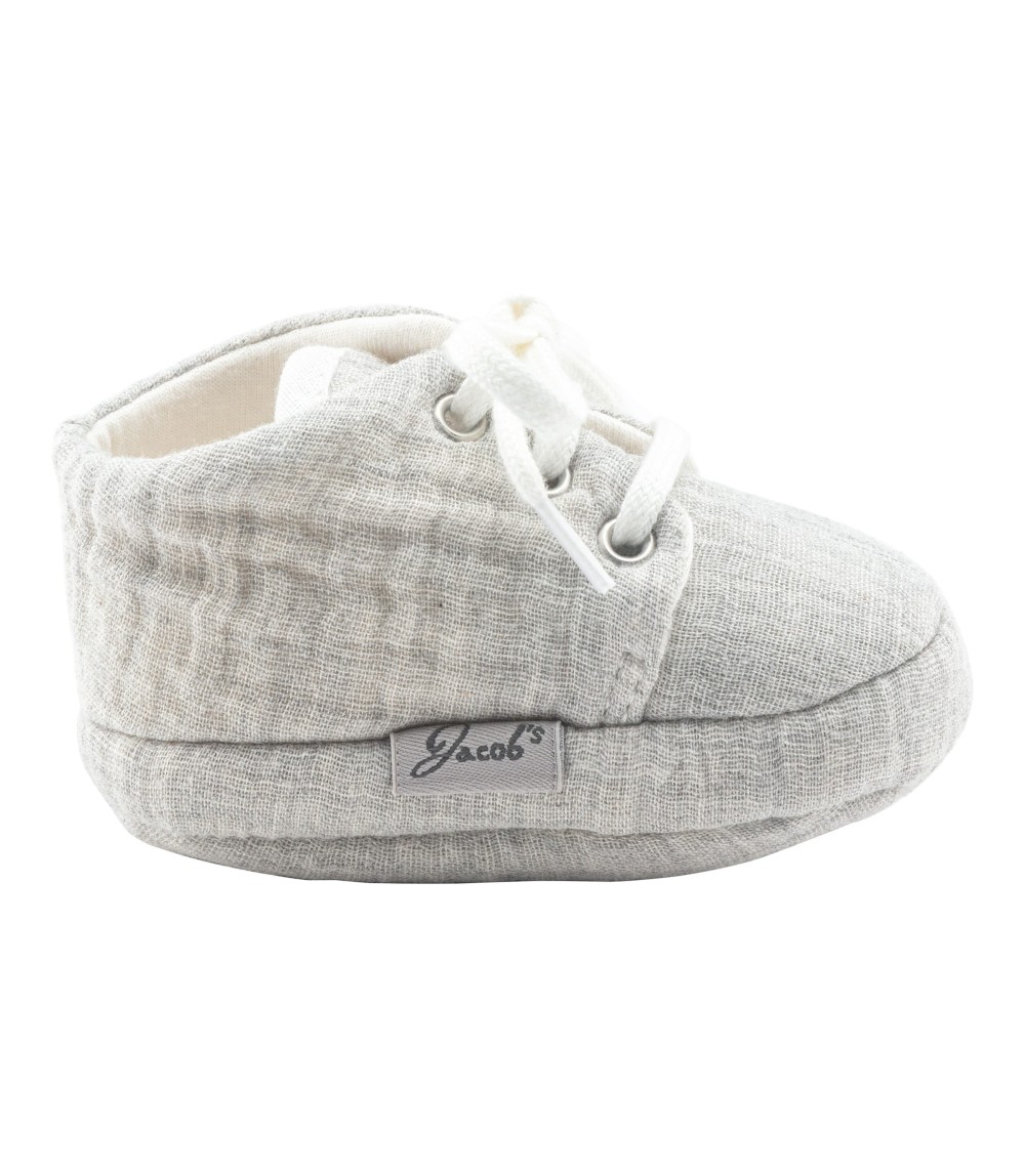 Baby-Schnürschuhe Musselin
