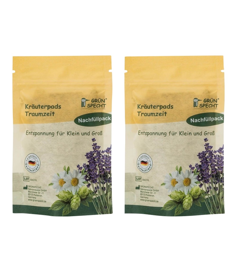 6er-Pack Kräuterpads Traumzeit