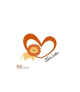 Geschenkgutschein Alles Liebe Löwe