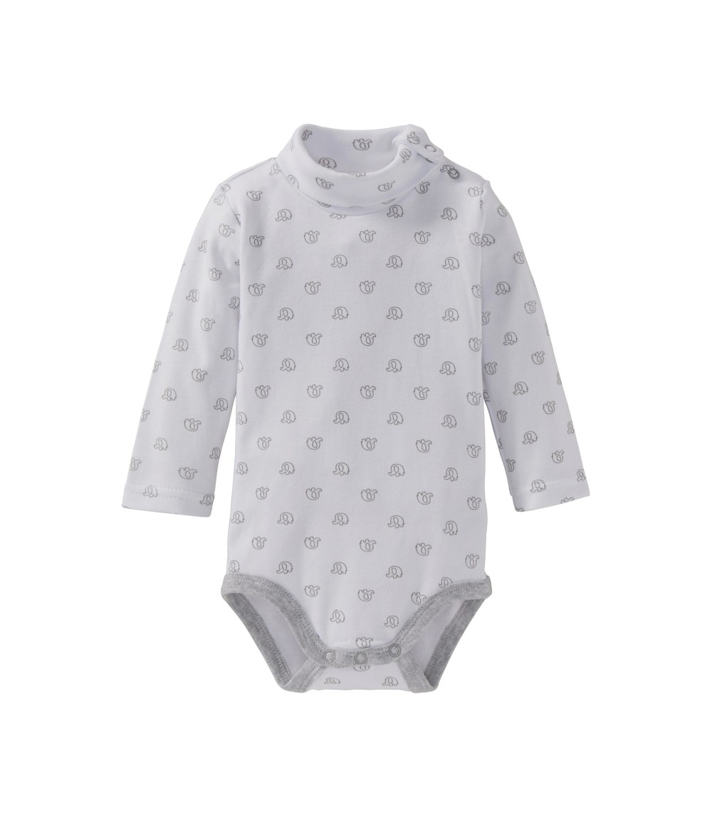 3er-Pack Bodys langarm mit Rollkragen