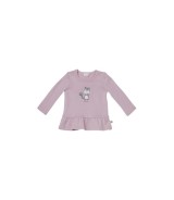 Shirt langarm Volant Eichhörnchen