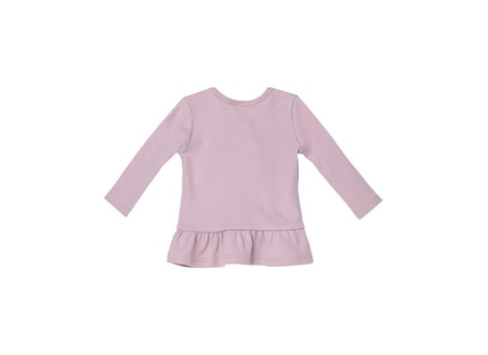 Shirt langarm Volant Eichhörnchen