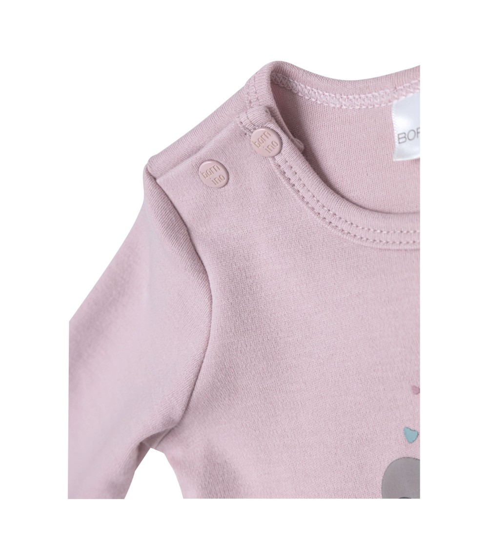 Shirt langarm Volant Eichhörnchen