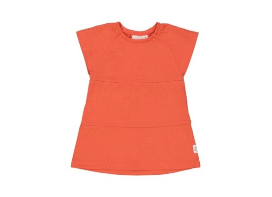 Kleid kurzarm Struktur