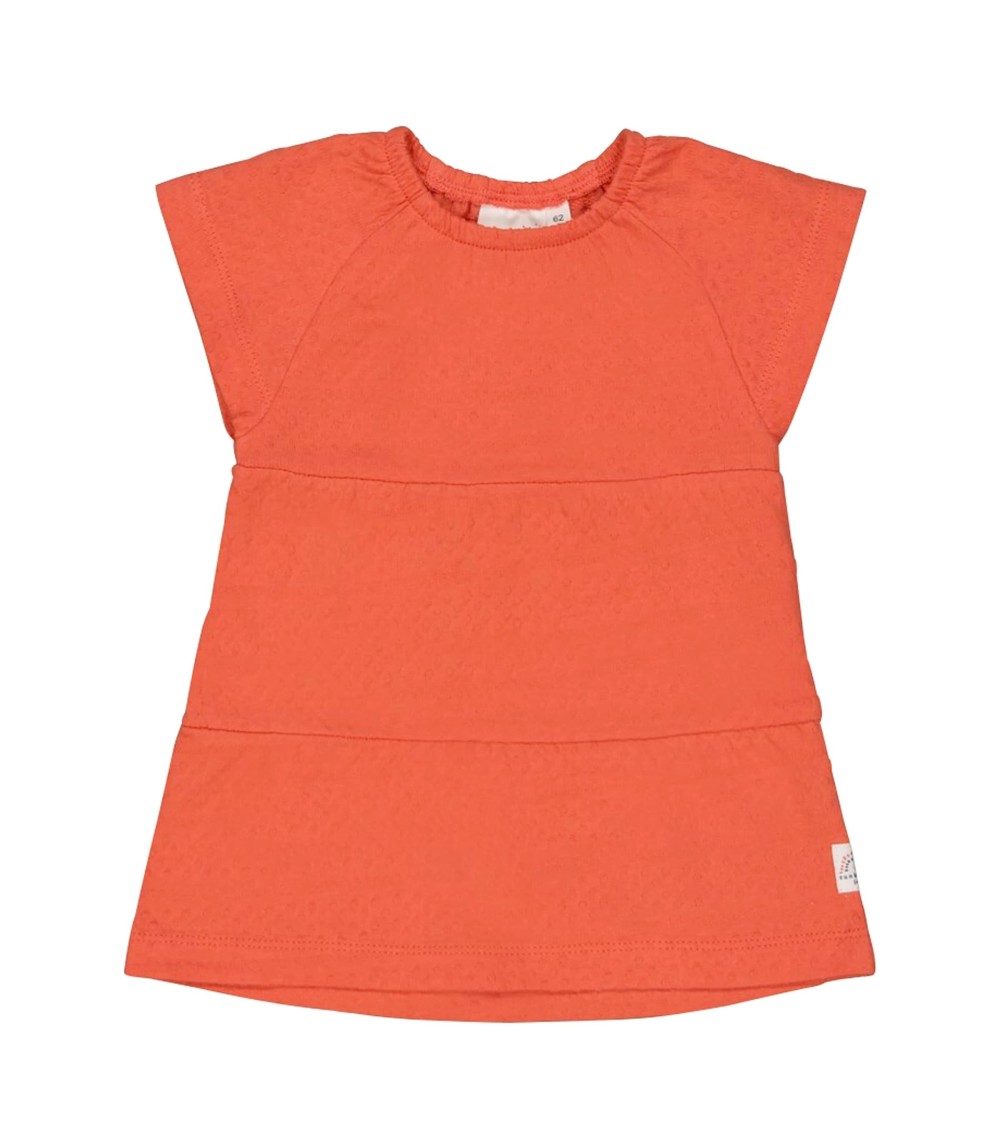 Kleid kurzarm Struktur