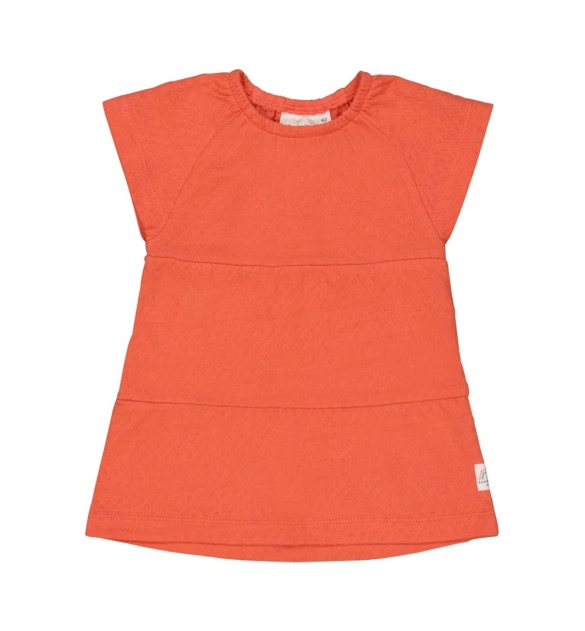 Kleid kurzarm Struktur