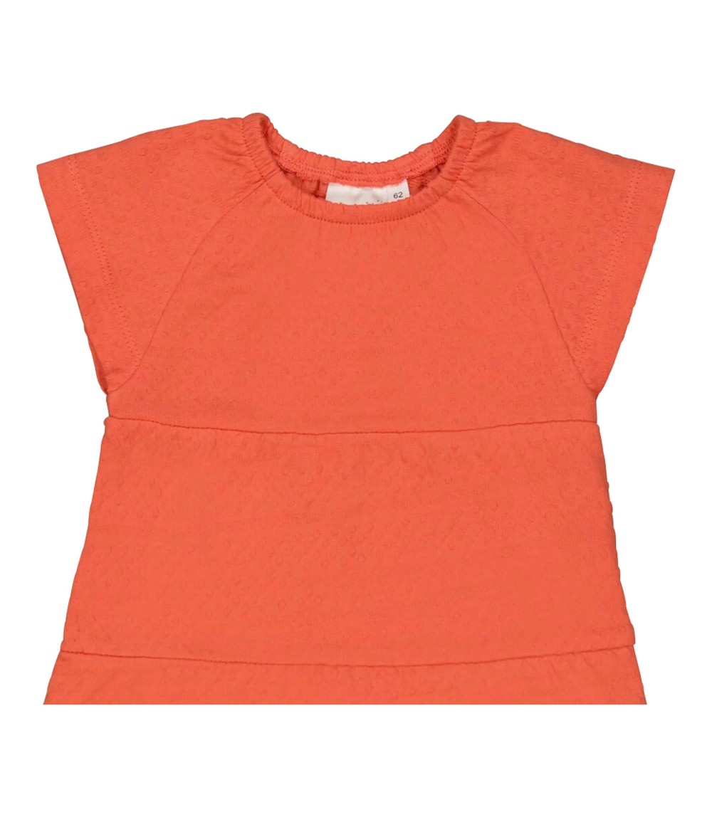 Kleid kurzarm Struktur