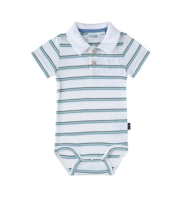 Polo-Body kurzarm Streifen