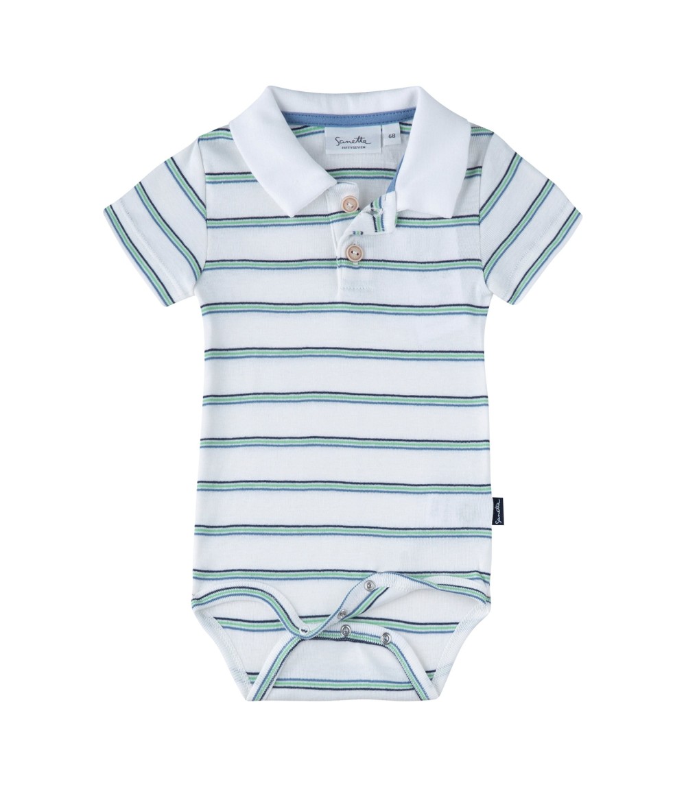 Polo-Body kurzarm Streifen