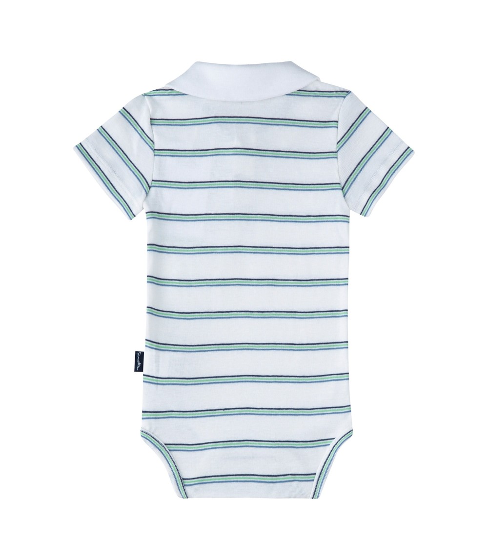 Polo-Body kurzarm Streifen
