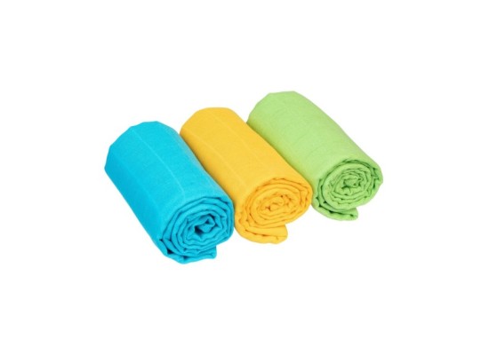 3er-Pack Mullwindeln 70x70 cm